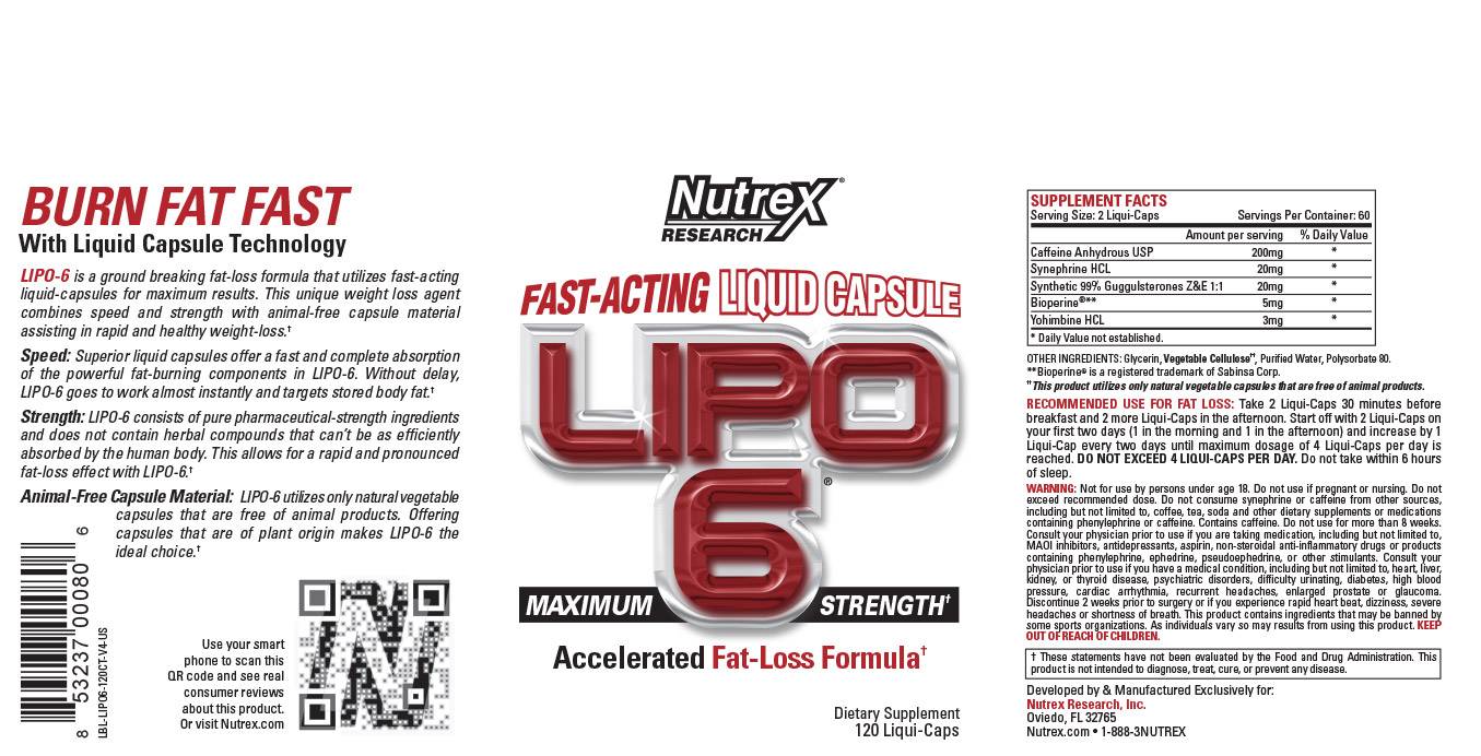 Путеводитель по жиросжигателям lipo-6 от nutrex – fit magazine