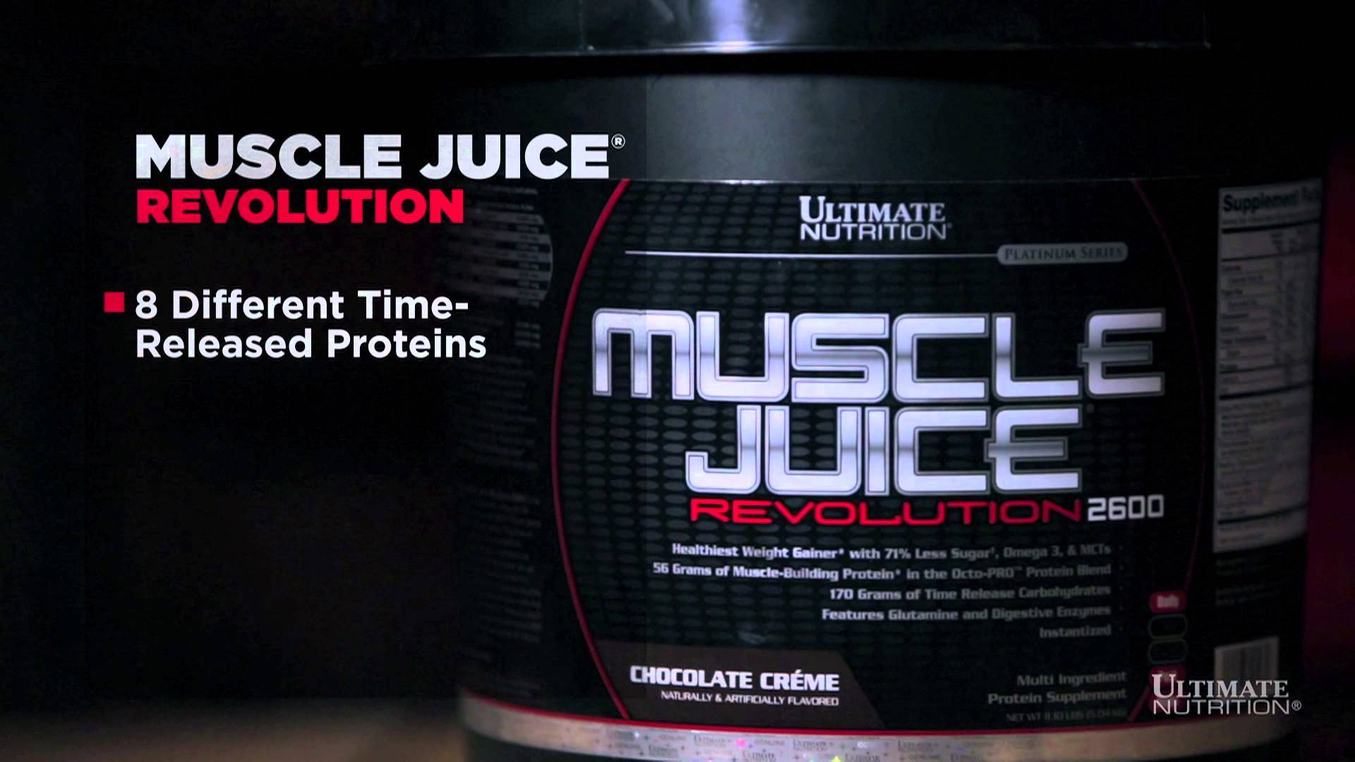 Калорийность гейнер ultimate muscle juice revolution 2600 [спортивное и дополнительное питание]. химический состав и пищевая ценность
