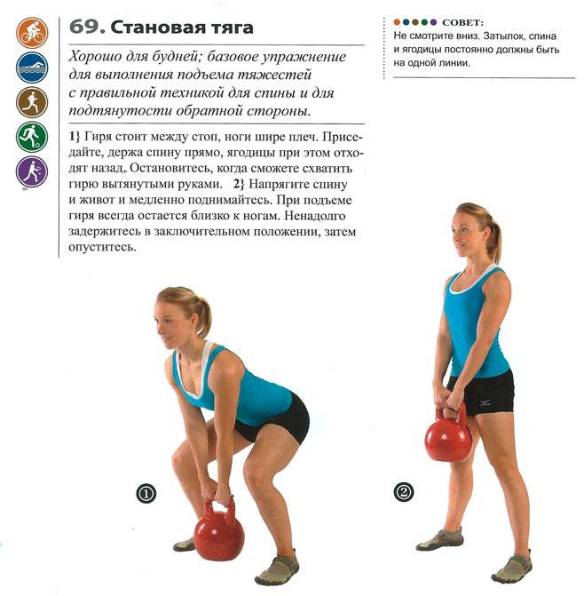 Тренировка с гирей: комплекс самых эффективных упражнений - tony.ru