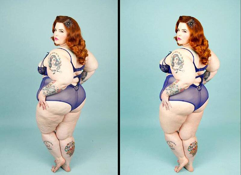 Модели плюс сайз: фото до и после похудения без фотошопа