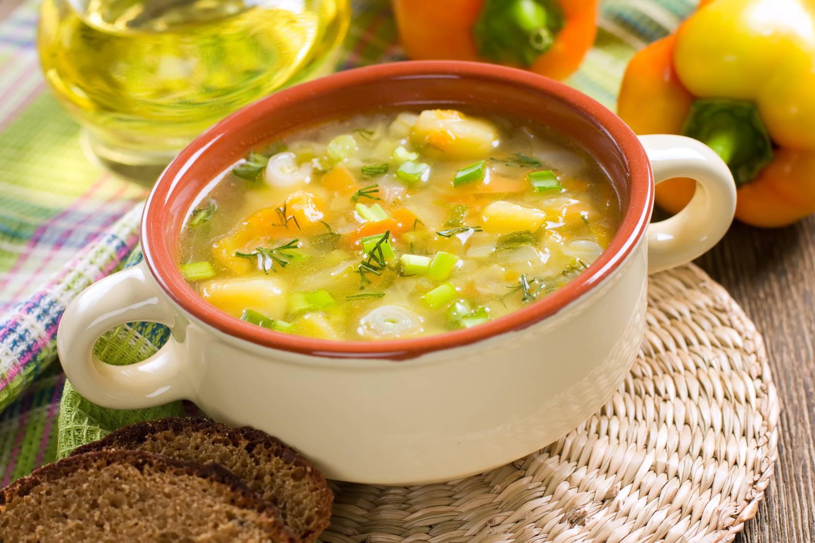 Диетический суп — простые рецепты для похудения