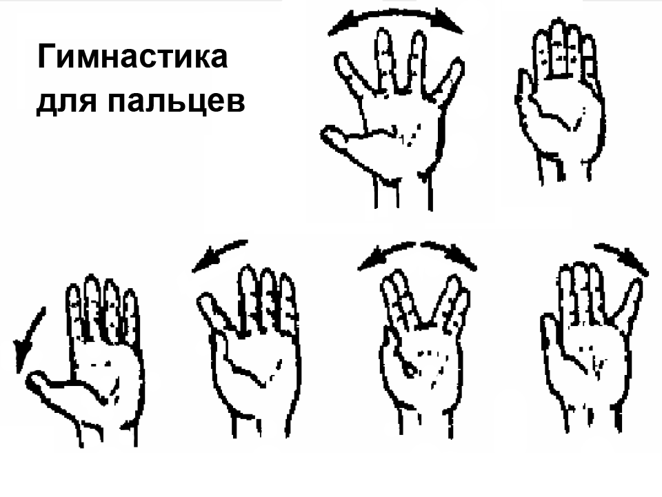 Упражнения для тренировки пальцев рук 