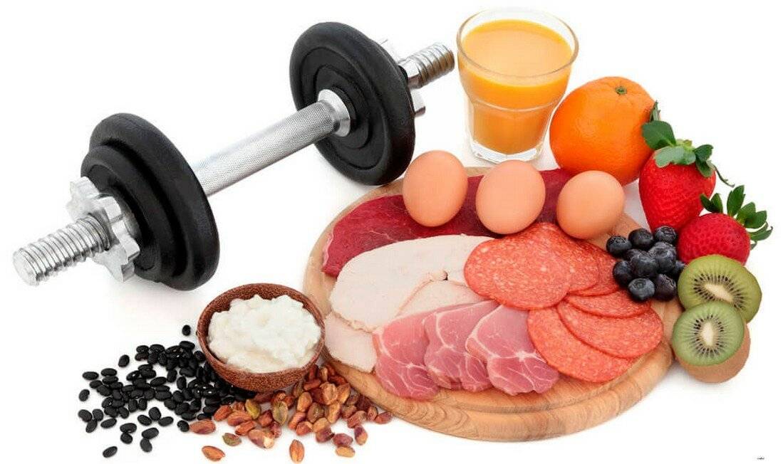 Спортивное питание для набора мышечной массы и для похудения