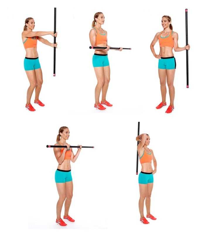 Упражнения с бодибаром для женщин: эффективные тренировки на все группы мышц