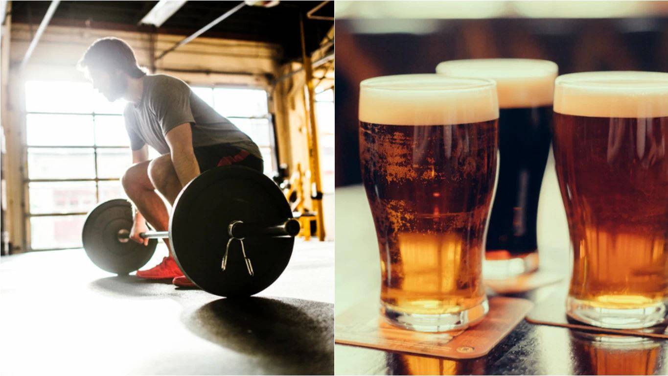 Можно ли выпить пива после тренажерного зала или фитнеса?