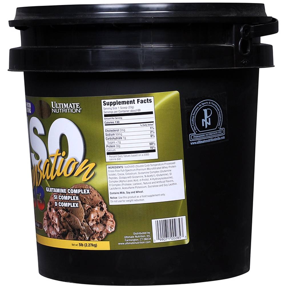 Iso sensation 93 от ultimate nutrition: описание и состав