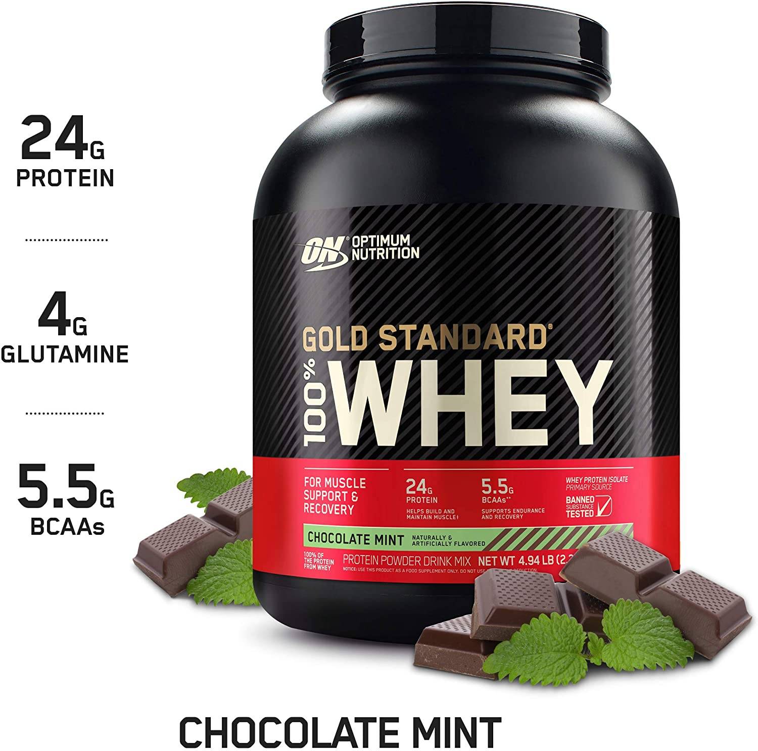100% whey gold standard (optimum nutrition)