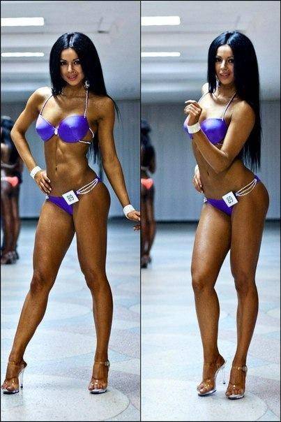 Фитнес бикини девушки до и после: ранние фото бикинисток