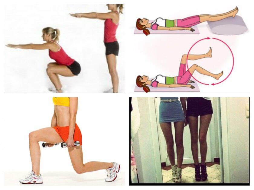 Полные колени - 7 лучших упражнений против жира на коленях