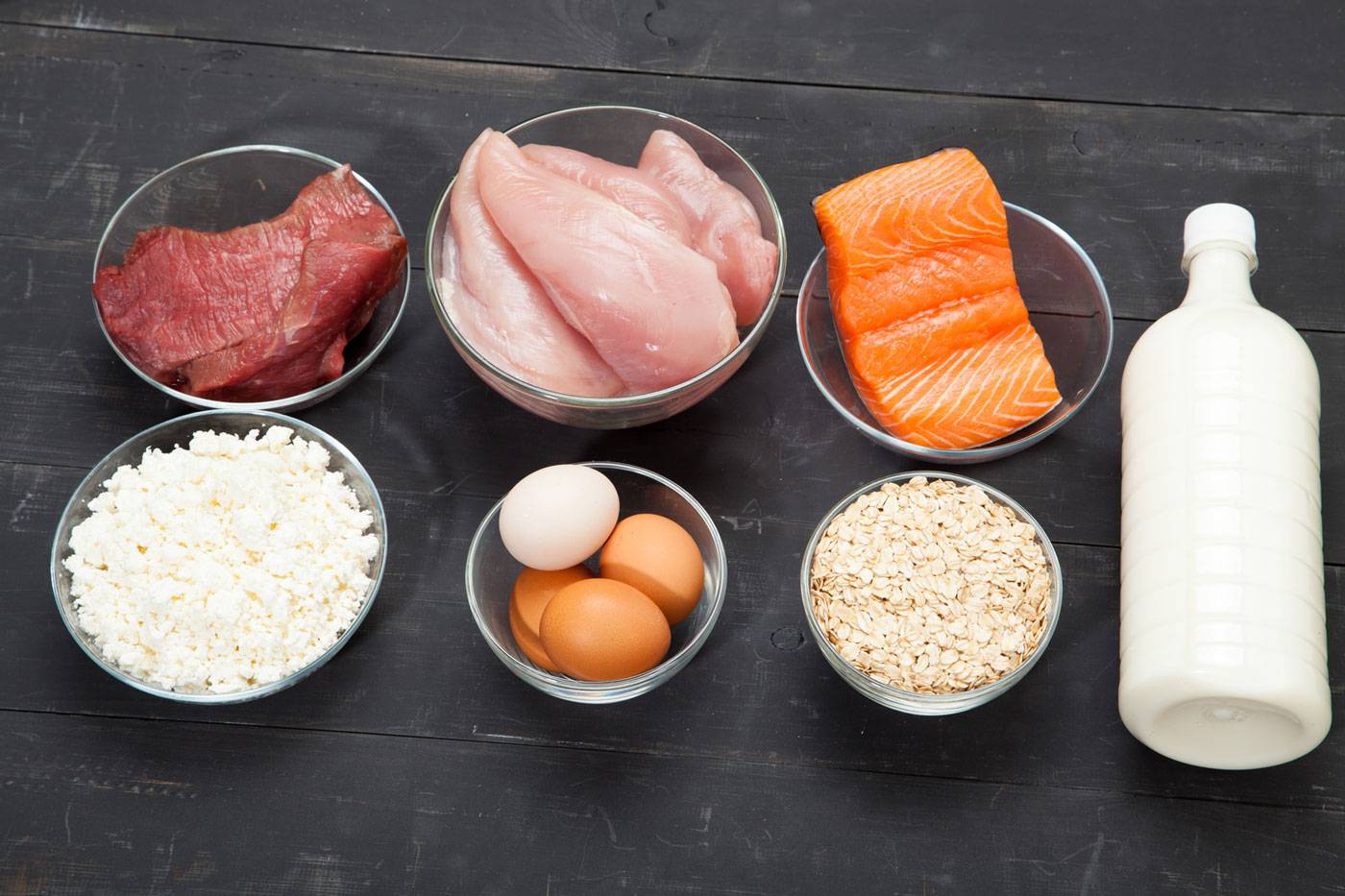 Белковые продукты — список еды с высоким содержанием протеинов, белковая пища для похудения, набора мышечной массы, таблица усвояемости