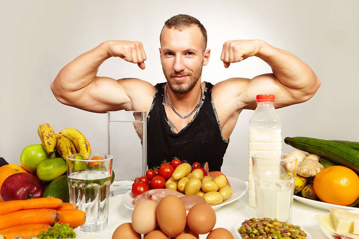 Правильное питание для роста мышц и набора мышечной массы: правила и примеры