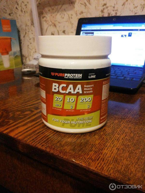 Bcaa от pureprotein: как принимать, состав и отзывы