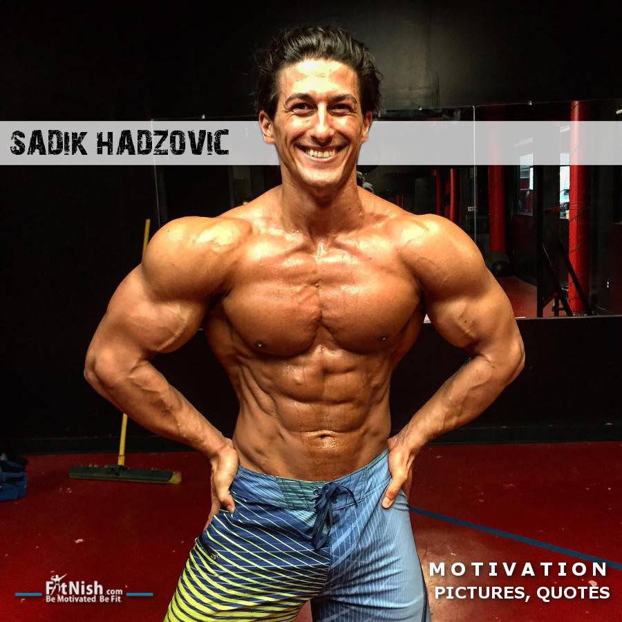 Fitness model sadik hadzovic talks with simplyshredded.com | simplyshredded.com