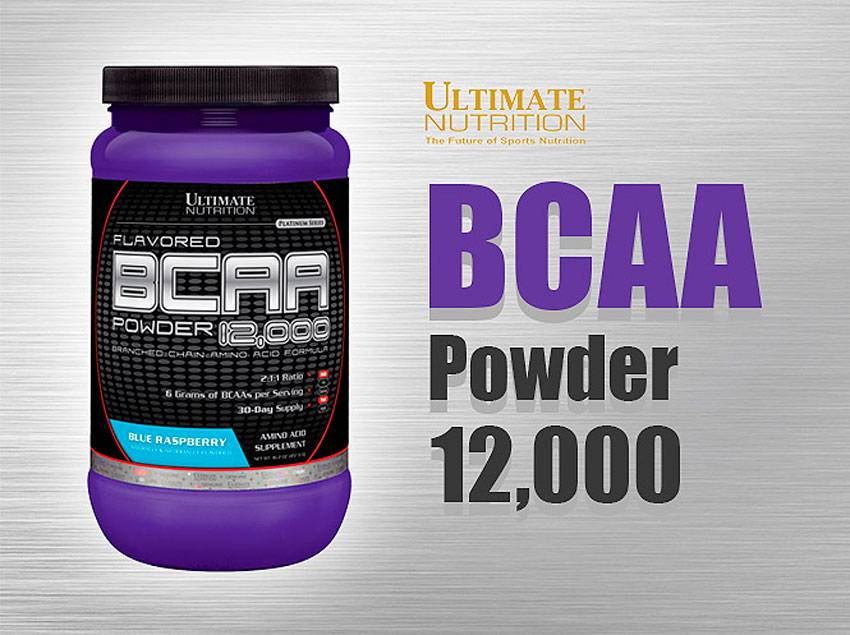 Как принимать bcaa 12000 powder от ultimate nutrition состав и особенности