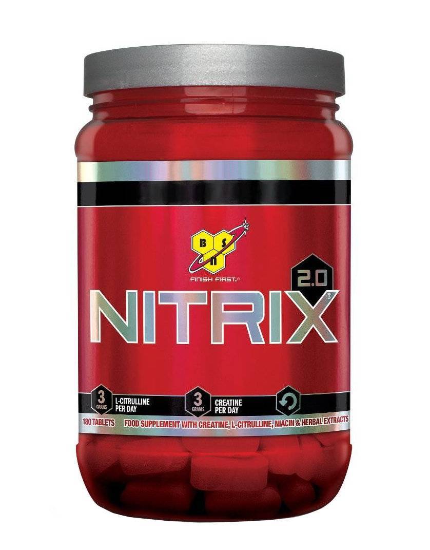 Nitrix 2.0 от bsn - спортивное питание на dailyfit