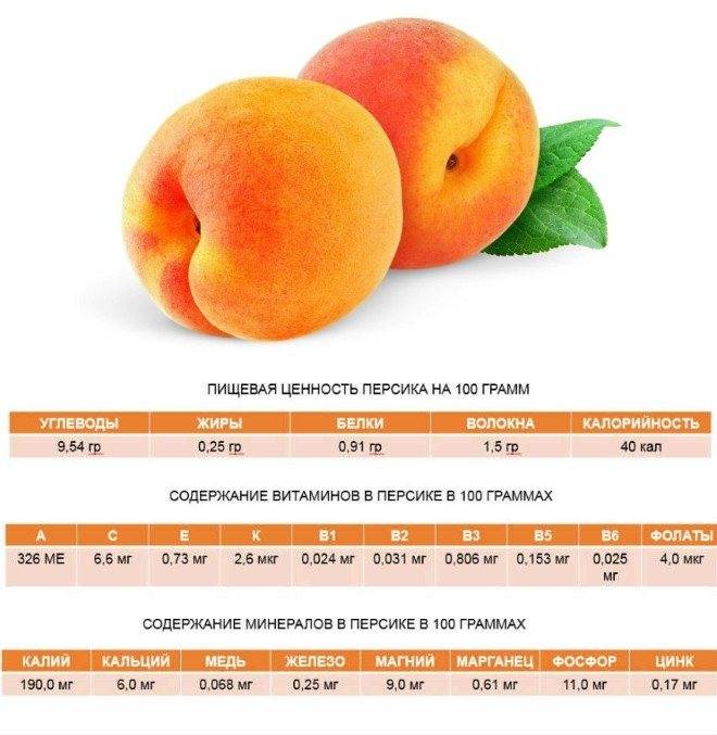 Инжирный персик: состав, калорийность, польза, рецепты