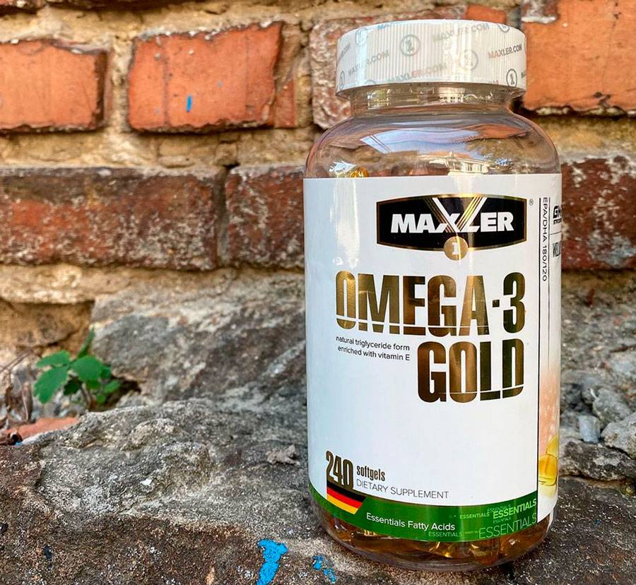 Omega-3 gold от maxler