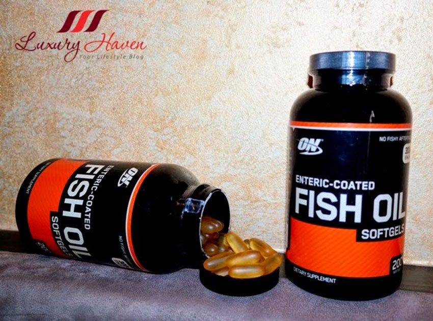 Рыбный жир vistra salmon fish oil 1000 mg plus vitamin e 75 кап.