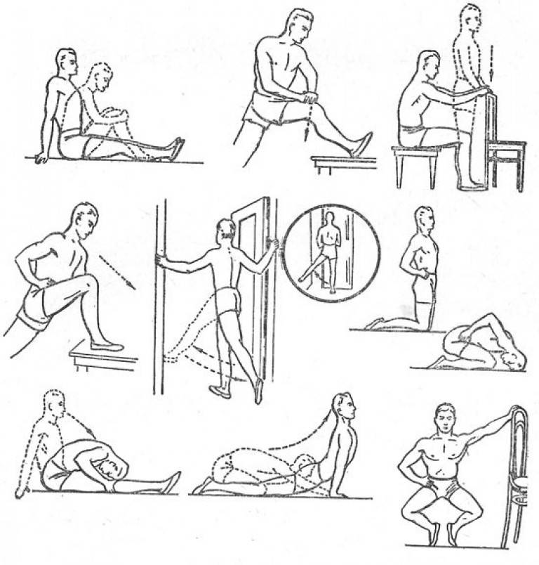 Лфк при артрозе коленного сустава: комплекс упражнений от врача