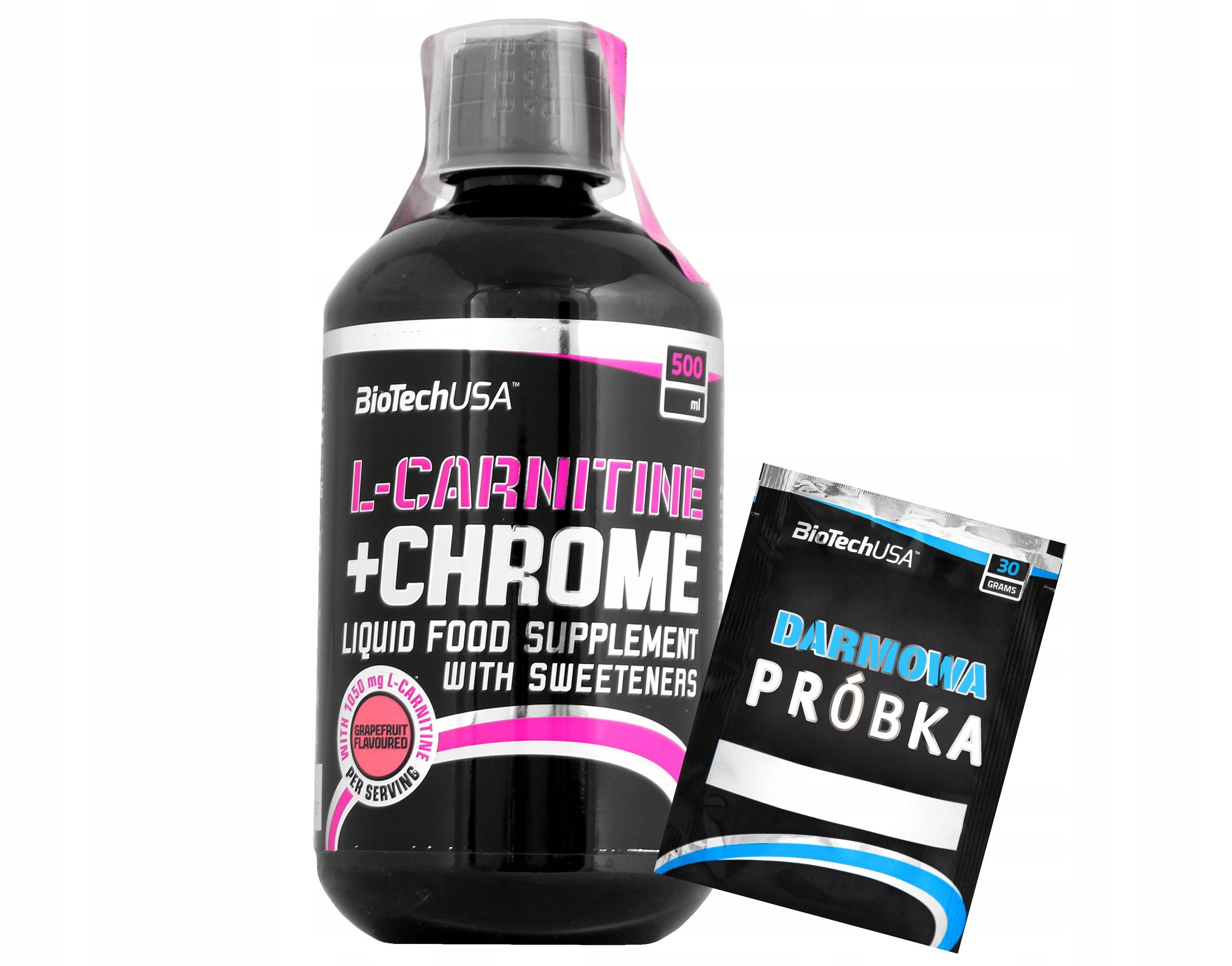 L-carnitine + chrome - l-карнитин - biotechusa