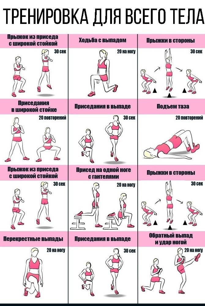 Упражнения для похудения для девушек: примеры жиросжигающих тренировок для зала и дома