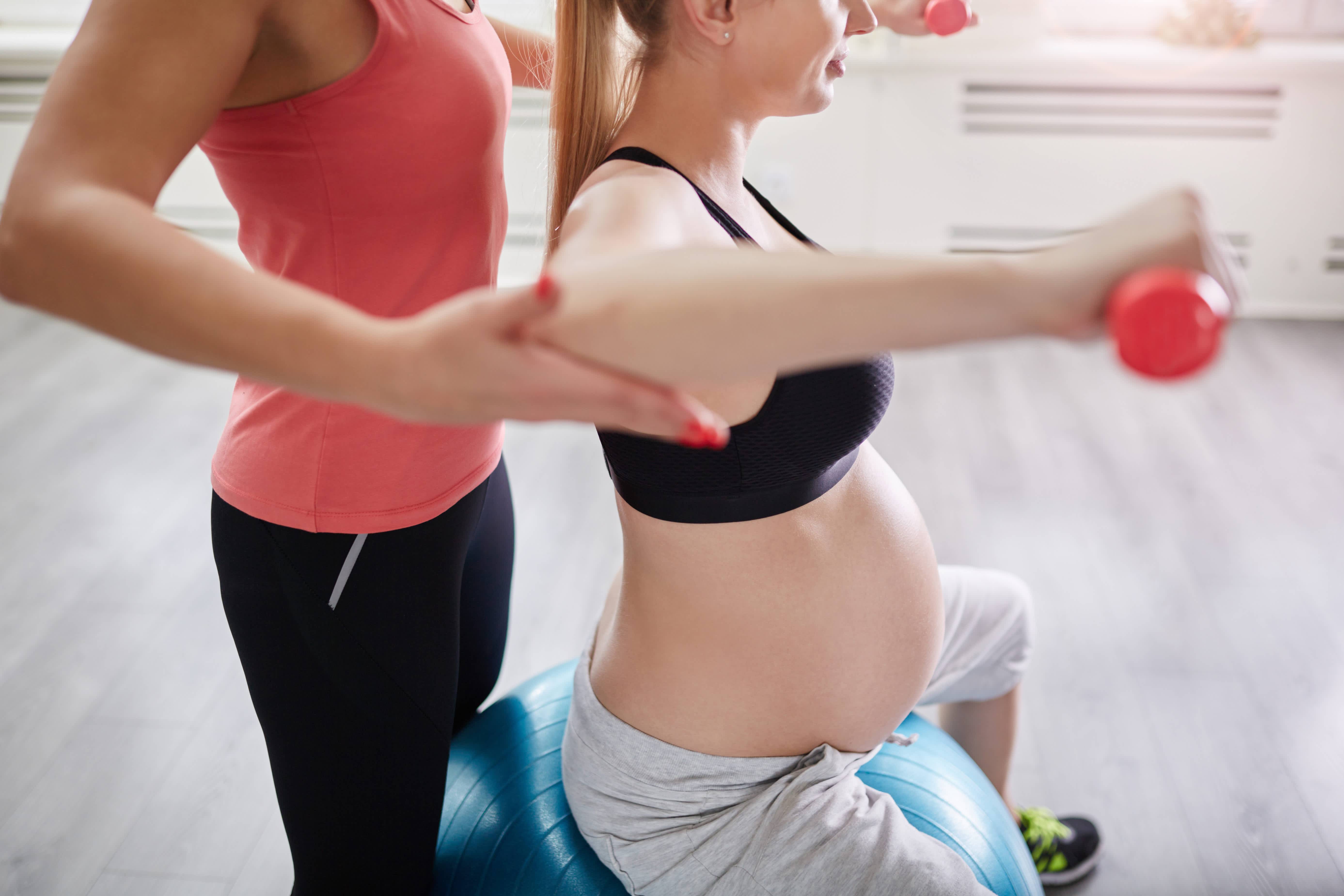 Занятия спортом для беременных в 1 триместре
