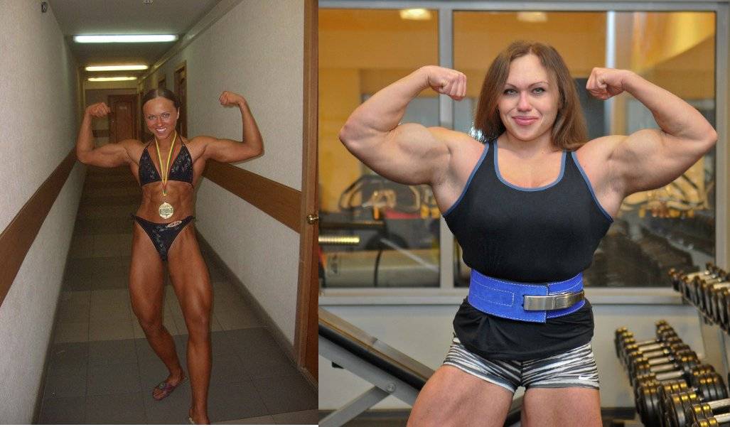Женщины бодибилдерши, похожие на мужчин: фото до и после