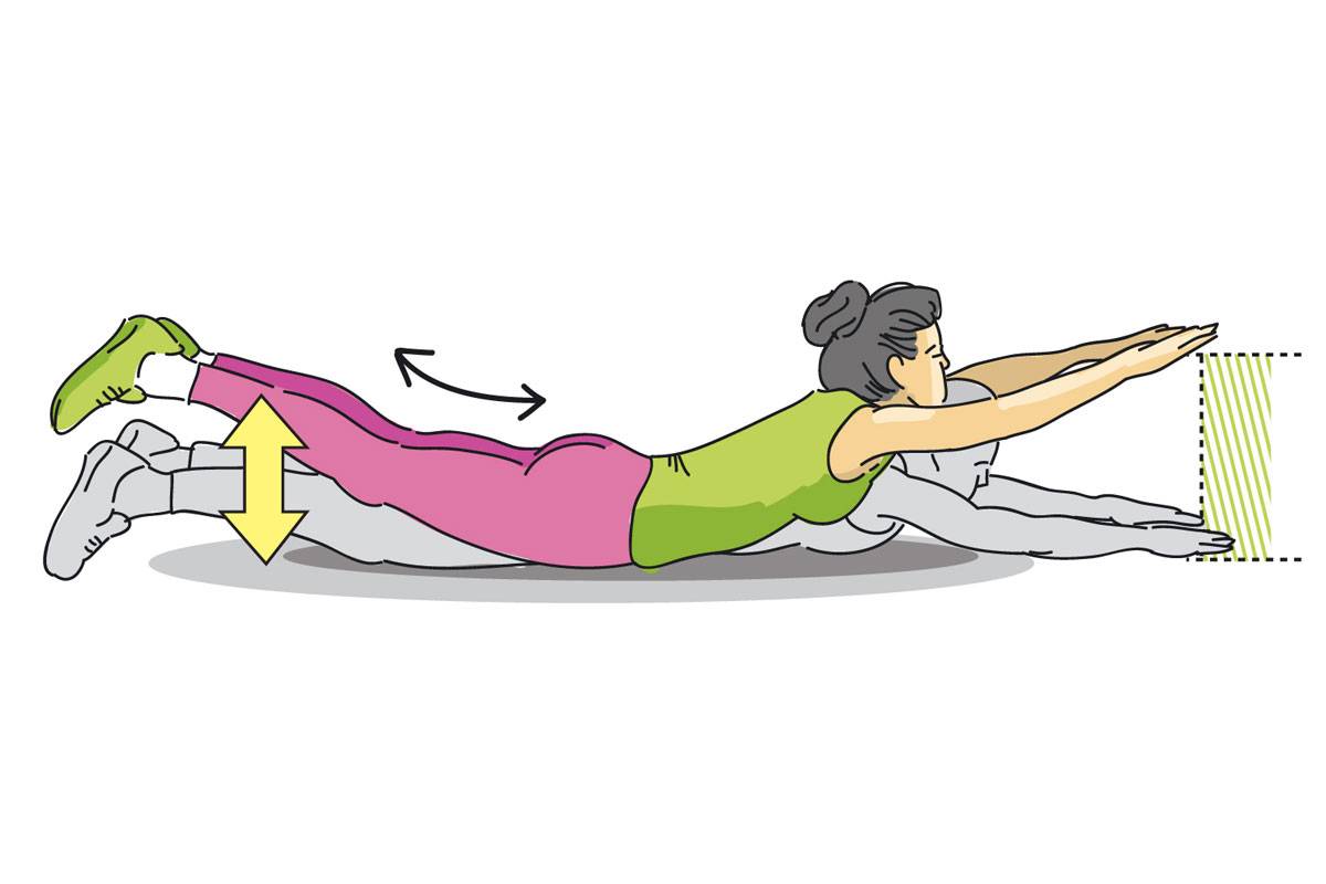 Упражнение «ласточка» — на баланс и укрепление мышц спины и ног - полонсил.ру - социальная сеть здоровья