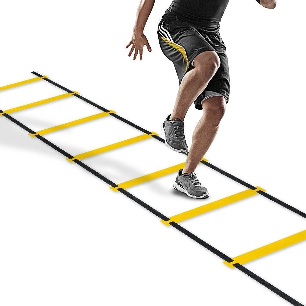 Комплекс упражнений с координационной лестницей для развития быстроты
