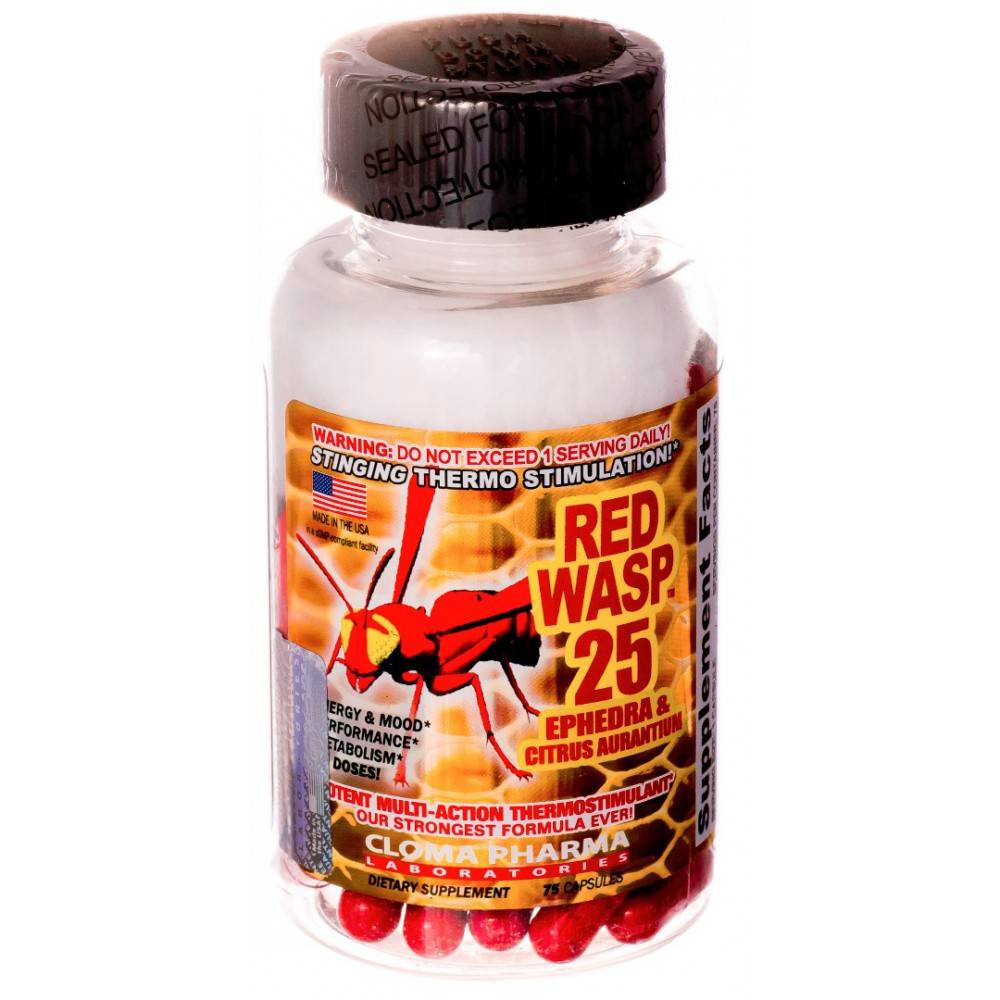 Жиросжигатель red wasp 25 – отзывы на красную осу * узнайте как принимать и какие побочные эффекты есть