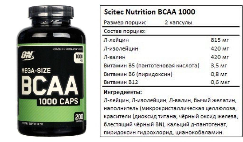 Optimum nutrition bcaa 1000 caps - отзывы, как принимать, состав