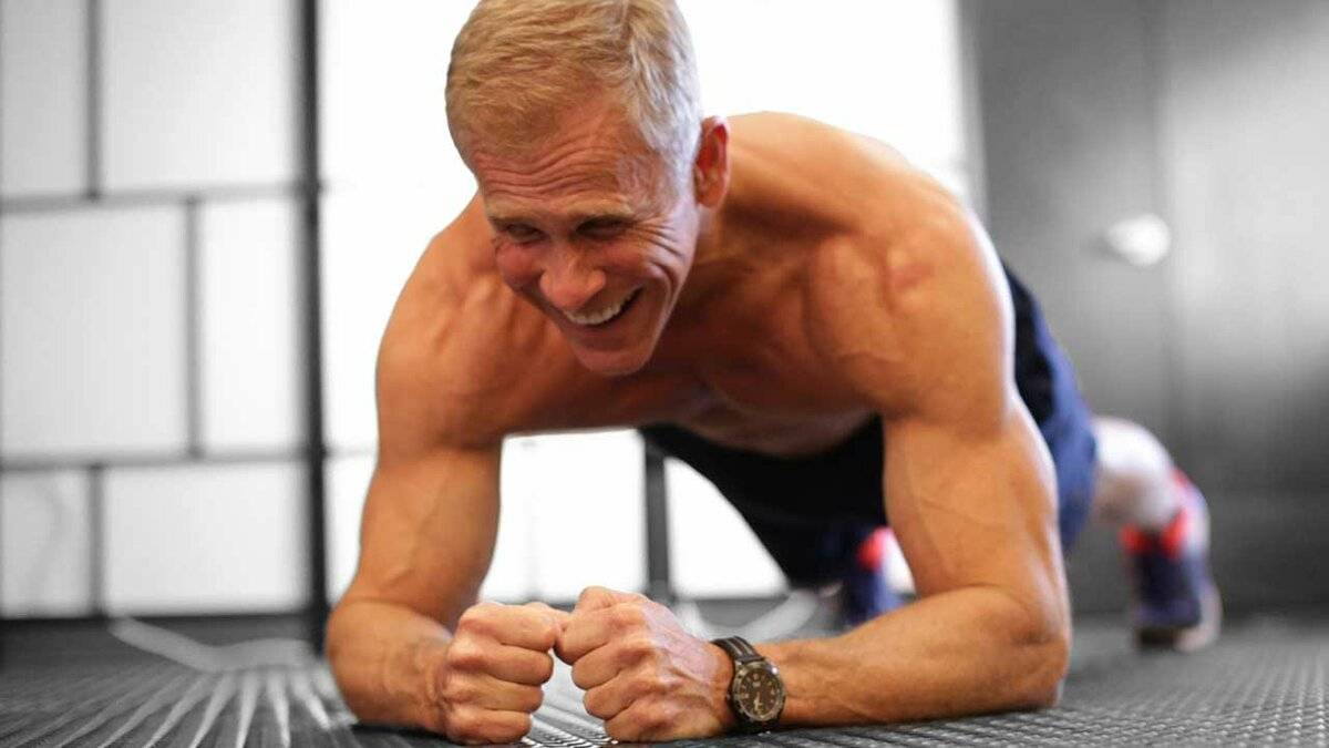 Тренировки мужчин после 40 лет