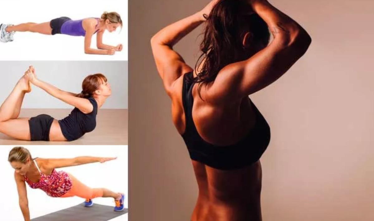 Упражнения для похудения спины: как убрать складки жира на спине женщинам и мужчинам