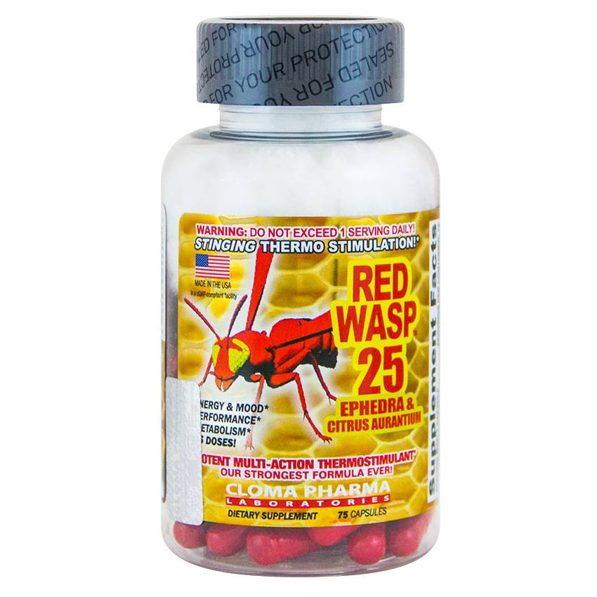 Red wasp 25 - как принимать жиросжигатель, отзывы