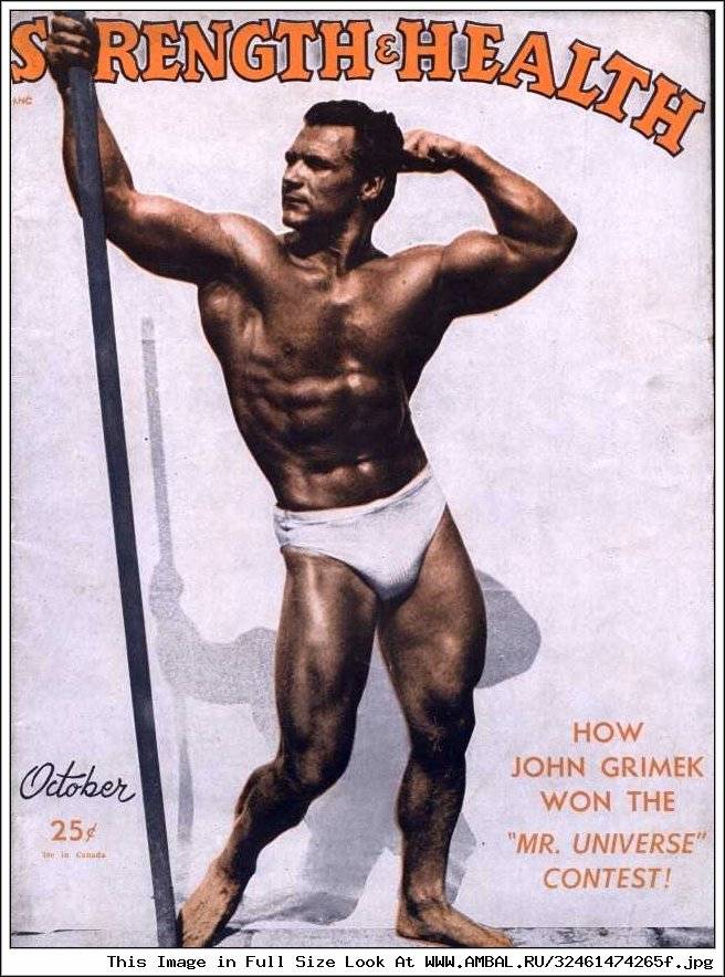 Bodybuilding icons: john grimek inspired workout