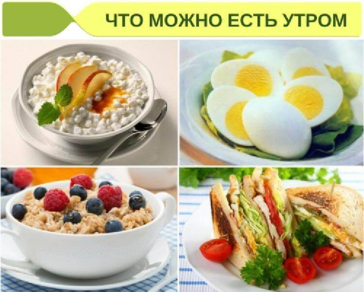 Полезные завтраки на каждый день и правильное питание с утра для похудения