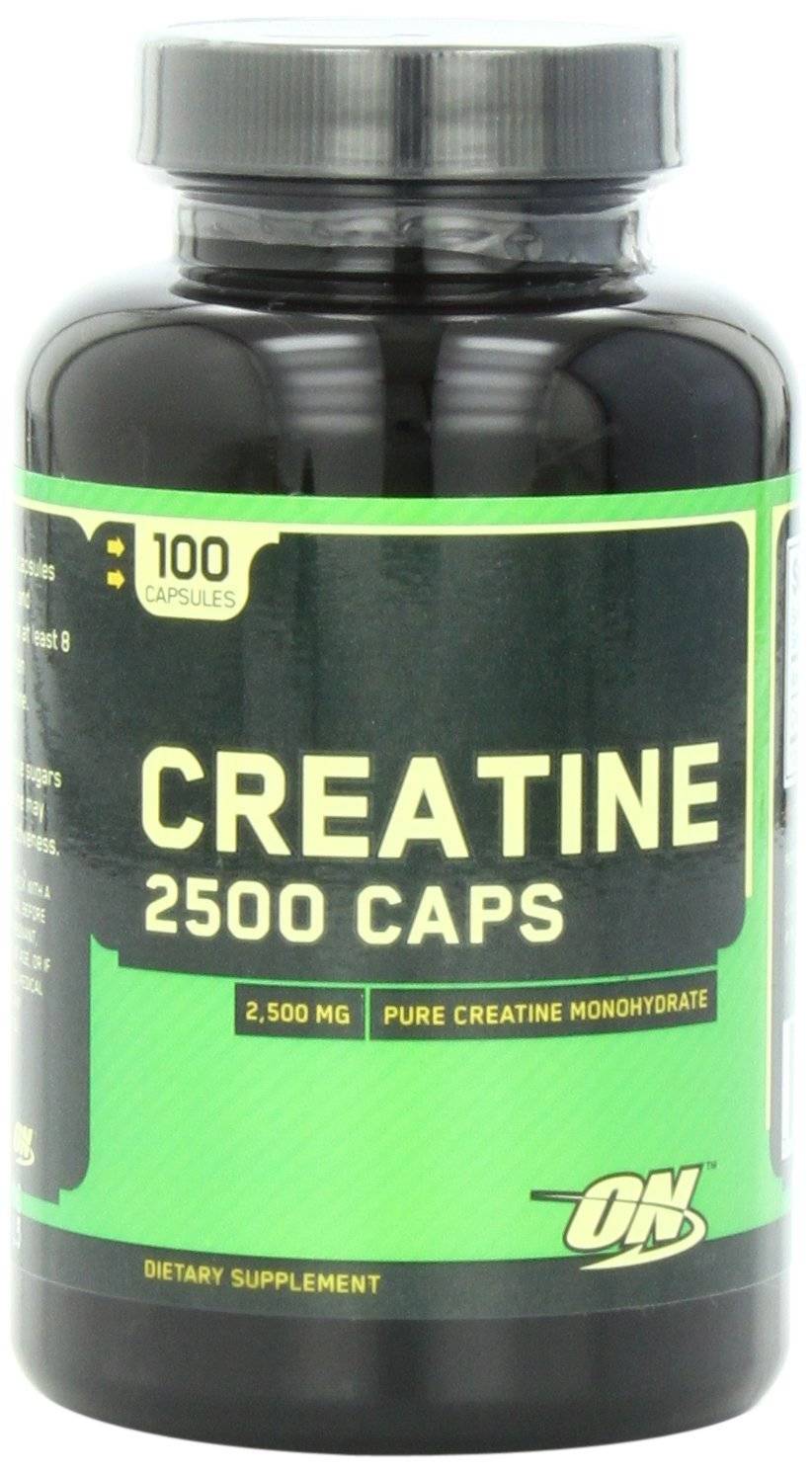 Преимущества и особенности приема creatine 2500 caps от optimum nutrition