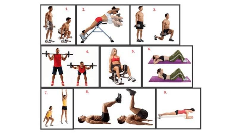 Программа тренировок в тренажерном зале для похудения для мужчин: план, комплекс упражнений