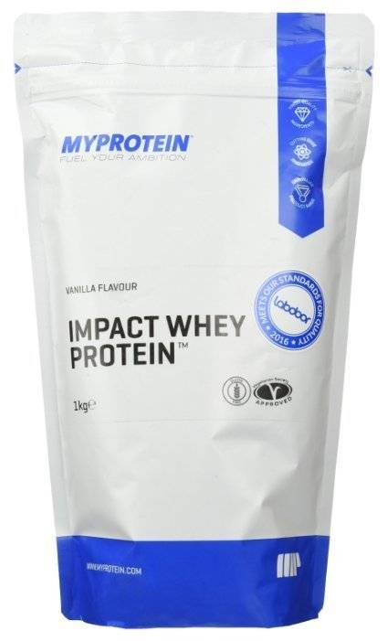 Калорийность протеин myprotein impact whey protein. химический состав и пищевая ценность