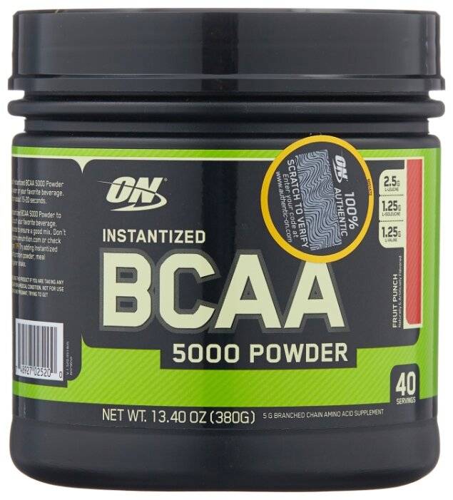 Bcaa 5000 powder от optimum nutrition