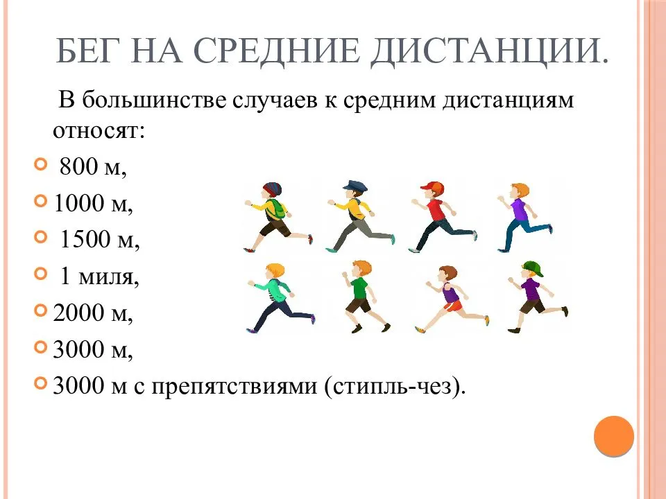 Презентация бег 1000 метров