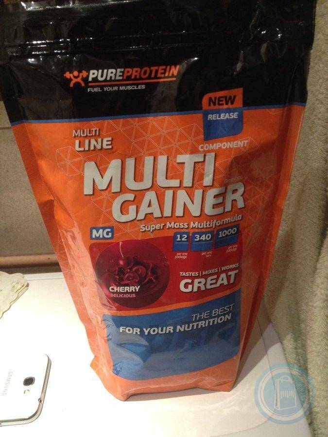 Multicomponent gainer от pureprotein: как принмать, отзывы