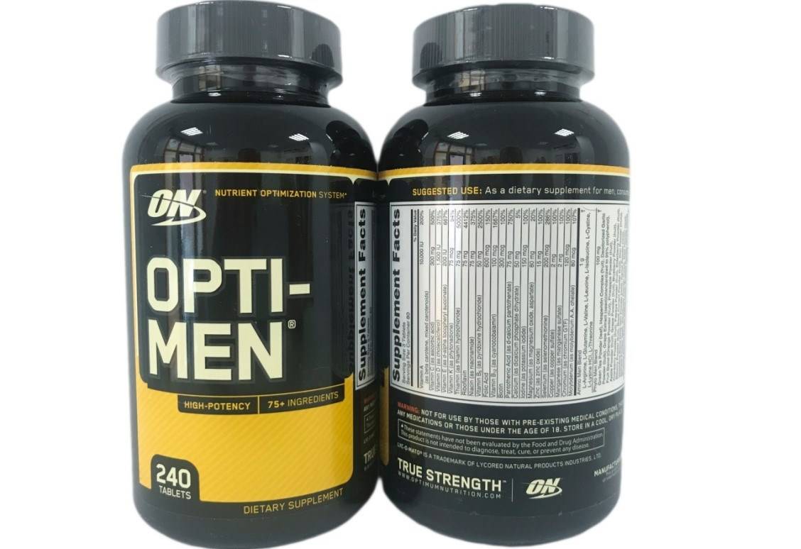 Витамины opti men (оптимен): состав, как принимать, отзывы врачей и мужчин
