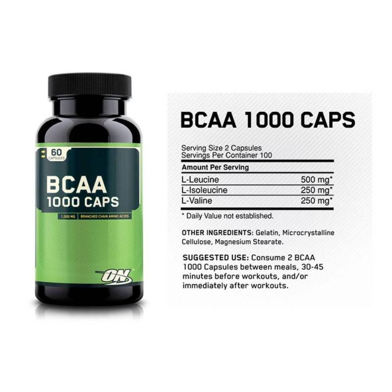 Bcaa 1000 caps (optimum nutrition)