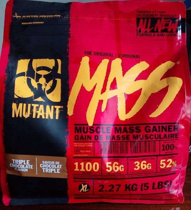 Гейнер mutant mass (мутант масс): состав, преимущества, как принимать