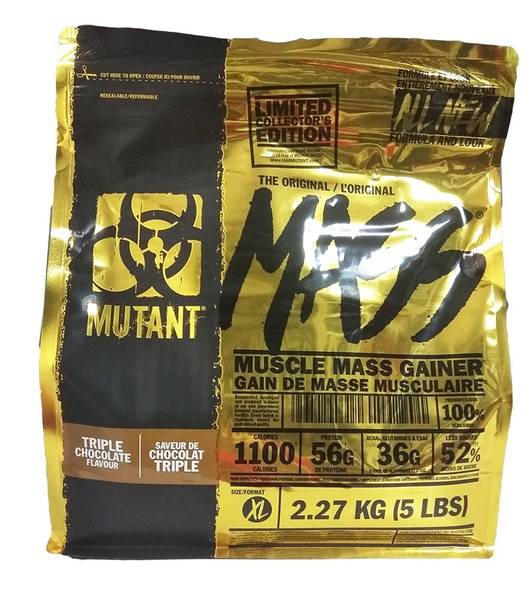 Как принимать гейнер mutant mass для набора мышечной массы?
